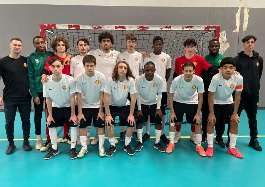 Après à peine deux ans et demi d’existence, l’AS Normandie Futsal se retrouve déjà en quart de finale de la Coupe nationale U18. Une réussite. ©AS Normandie Futsal