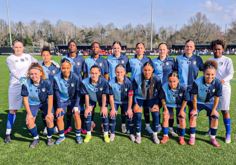 Pour la première édition de la Coupe Nike féminine U18, les jeunes du HAC se sont qualifiées pour la finale face au PSG. Leur entraîneur Romain Chevrier rêve désromais d’exploit. ©HAC