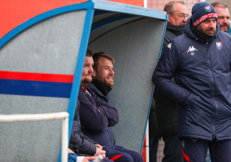 La saison prochaine, on ne reverra plus Romain Leroux et Julien Lecoq sur le banc de la réserve du Stade Malherbe. ©Damien Deslandes