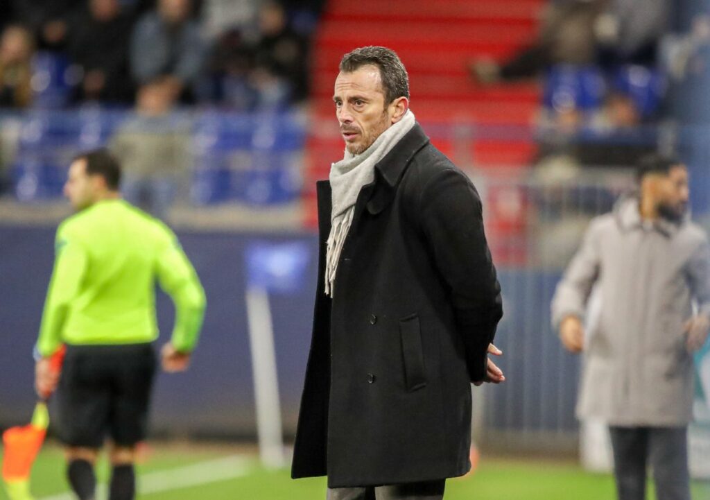 Une victoire, même un match nul, dans le derby rouennais contre le FCR pourrait permettre au QRM de Fabien Valéri de se sauver. ©Damien Deslandes