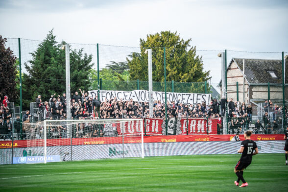 N1. J32 - Quevilly-Rouen Métropole / FC Rouen 0-0 ©Romain Bouillon