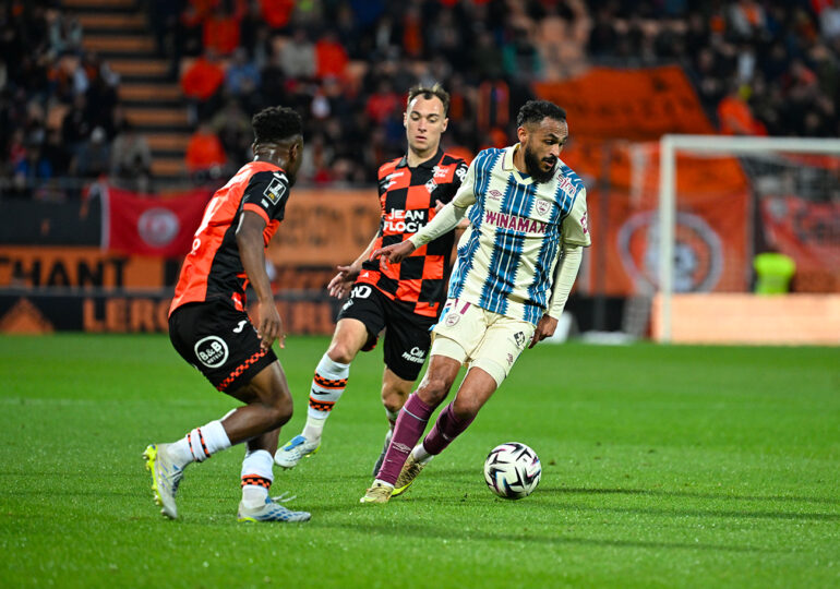 A l'origine des deux buts havrais à Lorient, Sofiane Boufal a été le grand artisan de la victoire du HAC, synonyme de ,nouveau maintien en Ligue 1.