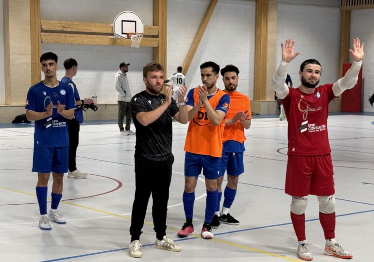 La déception était immense pour Hérouville après sa défaite face à Garges Djibson. Les Normands laissent à leurs adversaires du jour le titre de D2 et le billet pour l’élite.