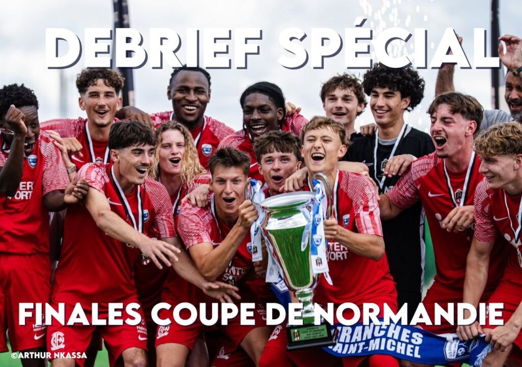 Vainqueur en U16 et avec sa réserve, l'US Avranches a signé un doublé lors de ces finales des Coupes de Normandie. ©Arthur Nkassa / LFN