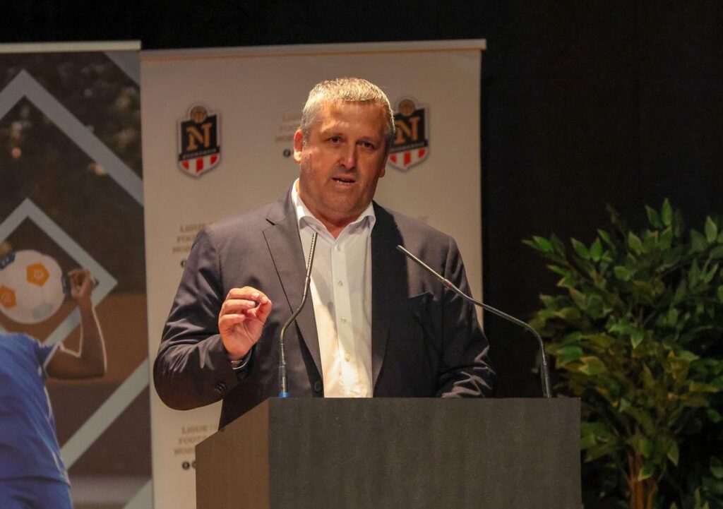 Romain Féret, le président de la Ligue de Normandie, et ses équipes n’ont pas réussi à convaincre les clubs sur le budget et la réforme des championnats régionaux. ©LFN