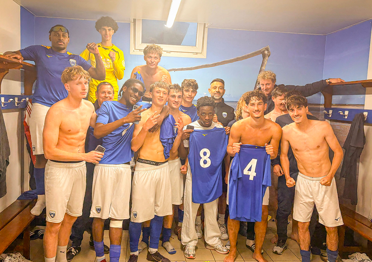 A la tête de la « B » de l'US Avranches, qui disputera la finale de la Coupe des Réserves contre son homologue de l'US Granville, Romain Hengbart dirigera les U16 la saison prochaine et sera également responsable de l'école de foot. ©USAMSM