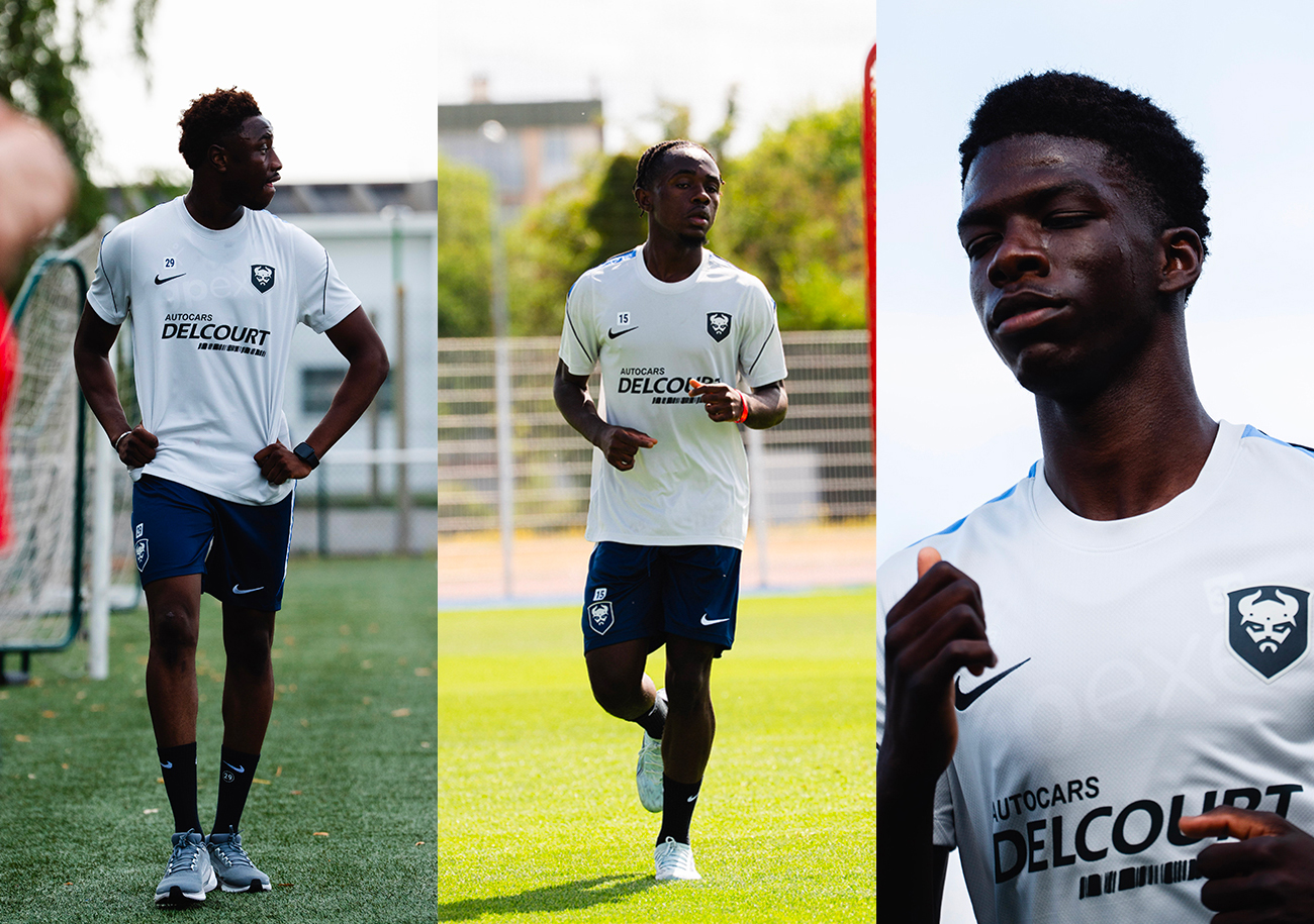 Dans le sillage de Josué Kimboma, qui a paraphé son premier contrat pro avec le SMC, de nombreux jeunes ont intégré la prépa comme Salim Diakité et Diabé Kanouté. ©©Thomas Jardin / SMC