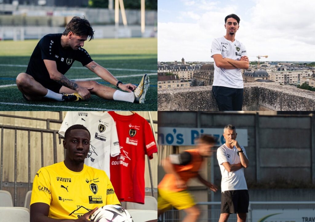 Avec un effectif qui a très peu bougé, malgré quelques renforts comme Naël Anouari et Nesta Djeagbo, l’ASPTT Caen et son entraîneur Laurent Dufour ont décidé de miser sur la stabilité pour leur retour au niveau national. ©Félix Raoult/ASPTT Caen