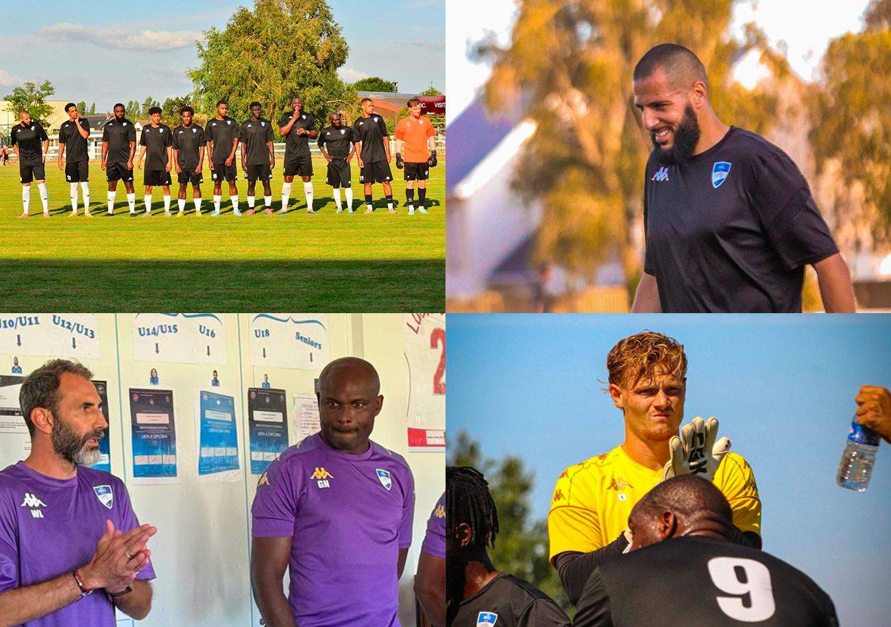 C'est avec un effectif profondément renouvelé, avec notamment les arrivées de Mustapha Benzia et Alexandre Lefebvre, que le CMS Oissel de William Louiron attaquera cette saison. ©CMSO