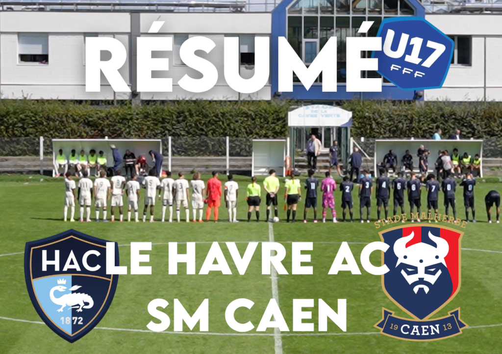 Pour le compte de la 4e journée du championnat des U17 nationaux, les U17 du HAC recevaient leurs homologues du Stade Malherbe.