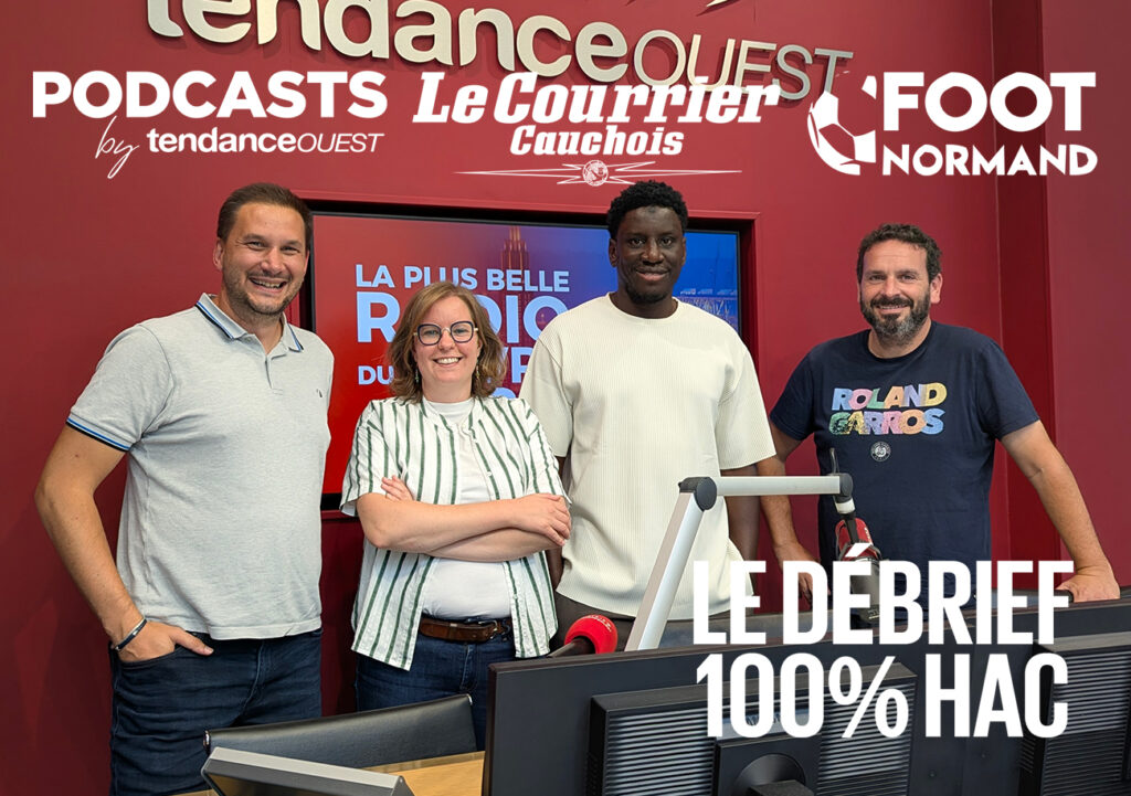Demba Ba, directeur du football des « Ciel et Marine », est l'invité de Célia Caradec (Tendance Ouest), Luc Gallais (Le Courrier Cauchois) et Mathieu Billeaud (Foot Normand), pour le deuxième numéro du podcast HAC.