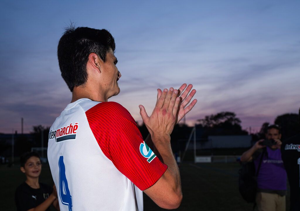 Pour l'ASPTT Caen de Léo Hamel, cette qualification au 5e tour de la Coupe de France doit définitivement lancer sa saison. ©Félix Raoulx