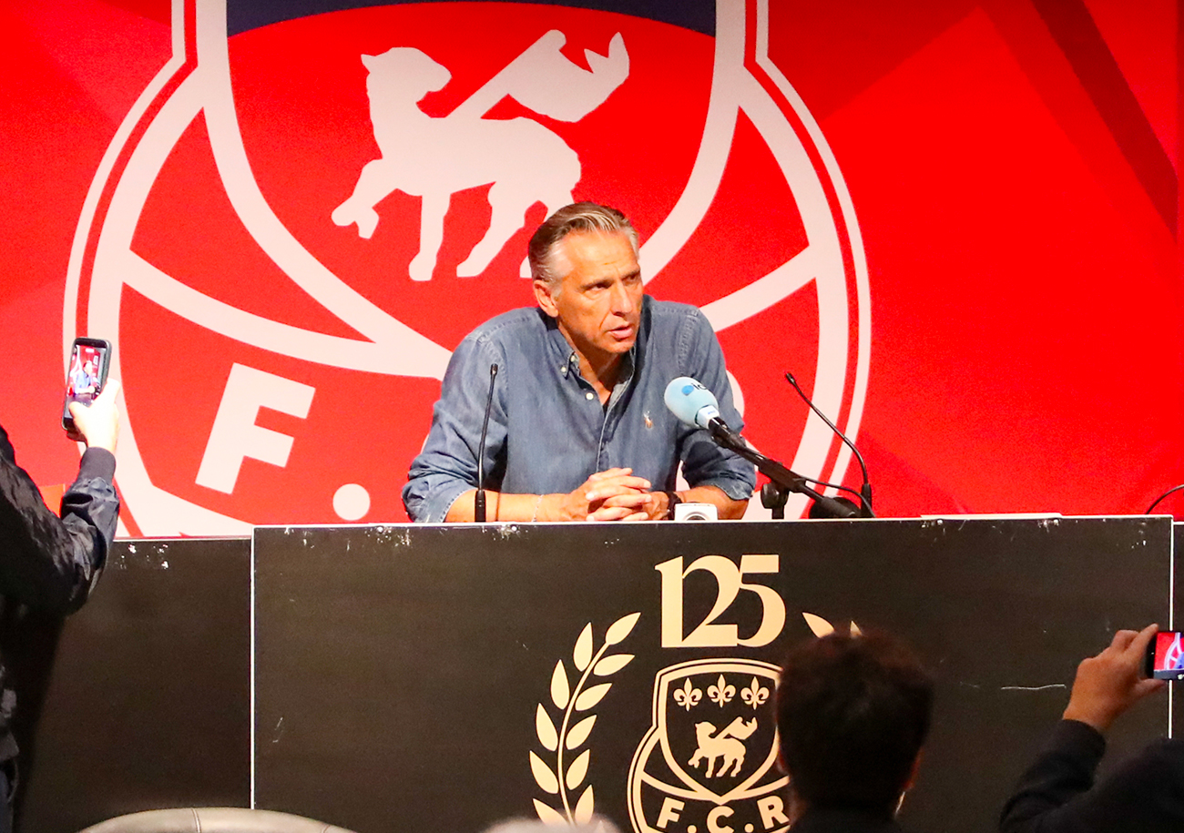 Dernière recrue du FCR, Nolan Mbemba ne sera pas opérationnel avant minimum trois semaines selon Régis Brouard. ©Damien Deslandes