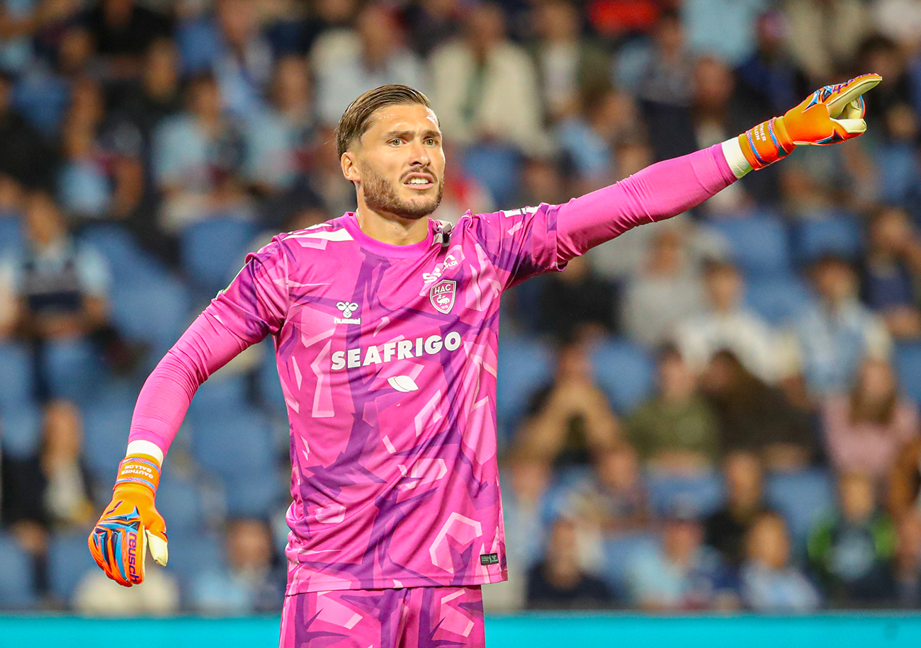 Solide durant le premier quart d'heure, Gauthier Gallon a été abandonné pas sa défense sur les deux premiers buts auxerrois. ©Damien Deslandes