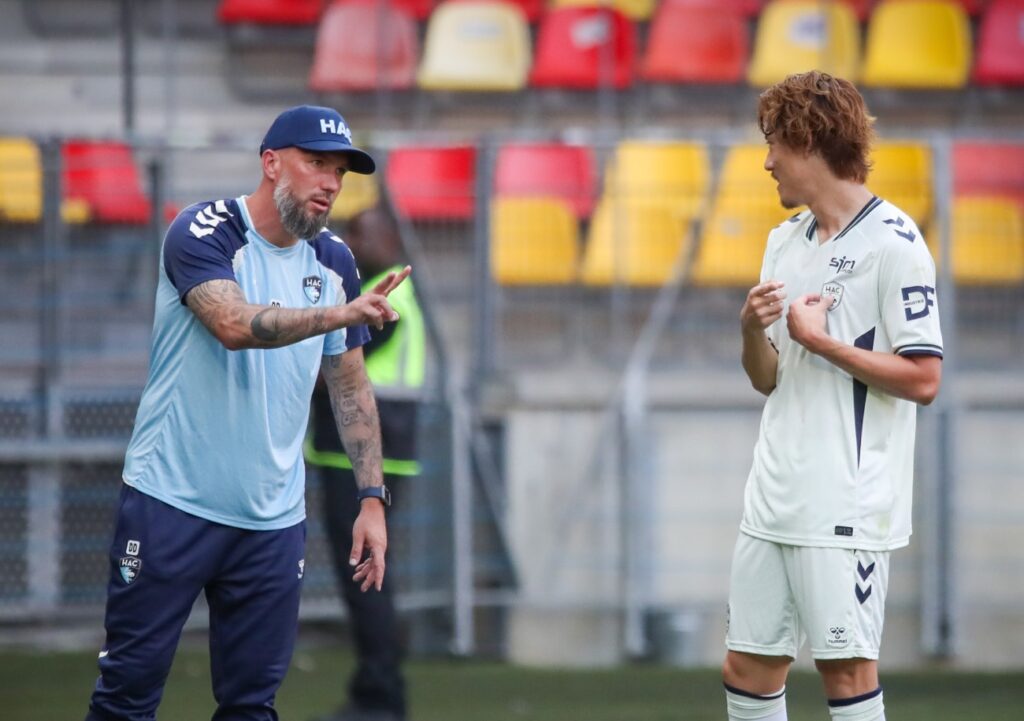 Pour ce premier tournant de la saison contre l’AJ Auxerre, Didier Digard ne pourra pas compter sur le pilier de sa défense, Ayumu Seko, suspendu. ©Damien Deslandes